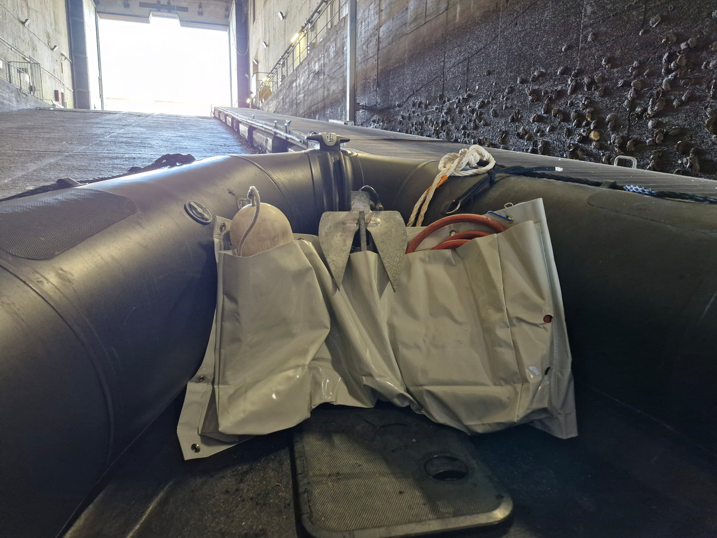 RANGEMENT 3 POCHES pour SEMI RIGIDE / 150*50 cm