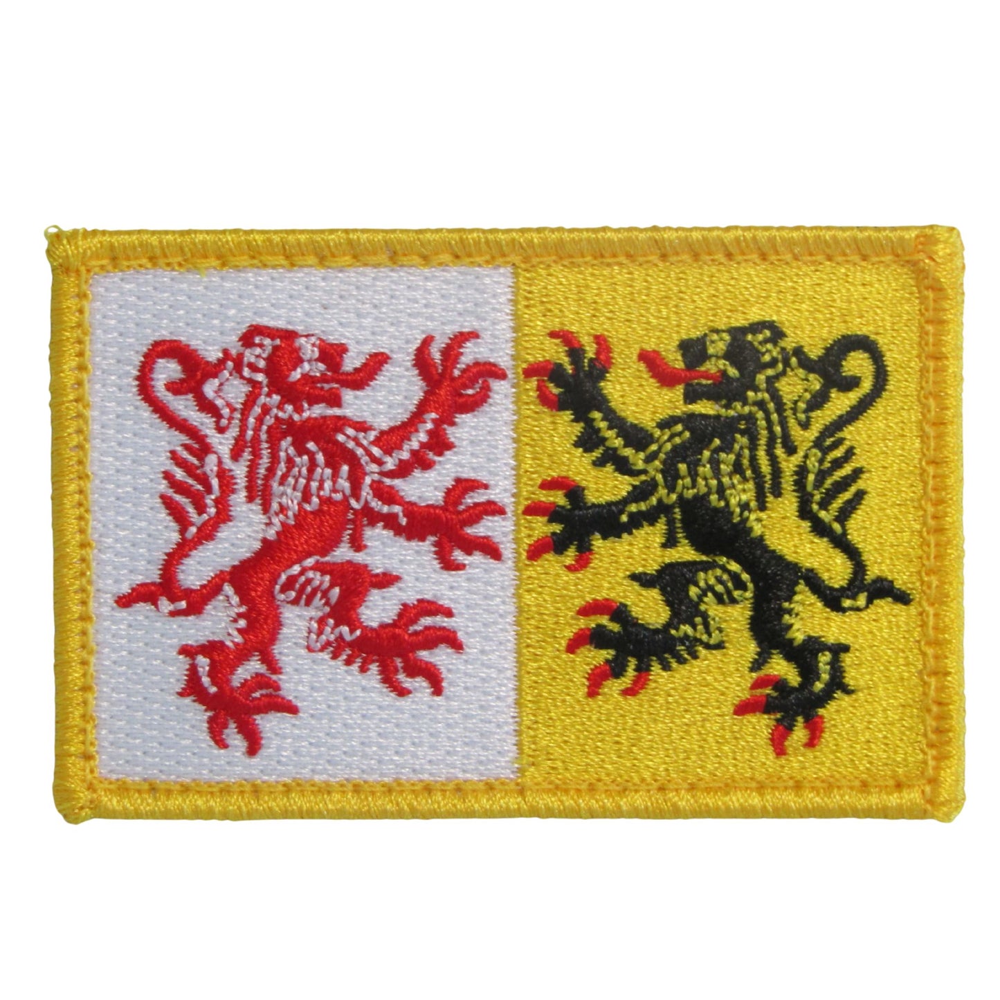BADGE/ÉCUSSON NORD – Drapeau Nord – Velcro 8×5 cm
