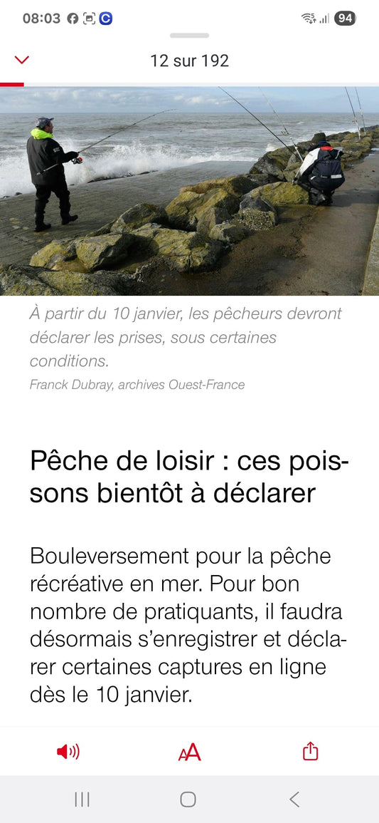 🎣 Nouvelle obligation 2026 : déclarer vos poissons depuis votre téléphone – La pochette étanche tactile Protec Sea comme alliée des pêcheurs