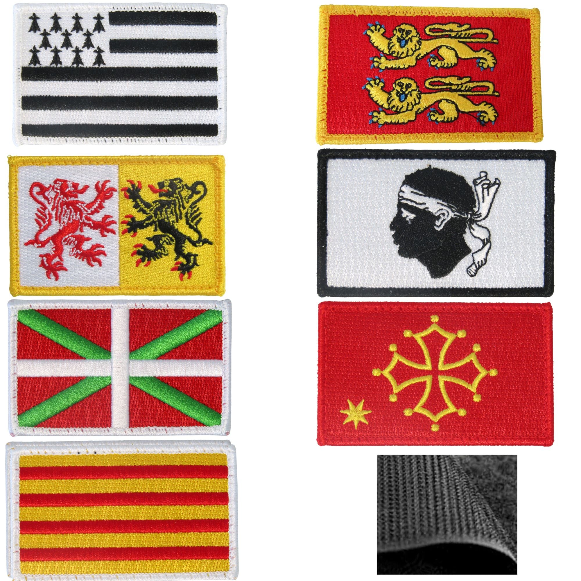 Écusson des régions notre collection de BADGE et ÉCUSSON Velcro ...