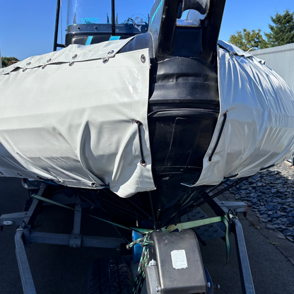 Protection semi-rigide flotteurs bateau – 2 paires (4 plaques 150×50 cm) – Anti-coupure & antichoc – Spécial pêche au thon –