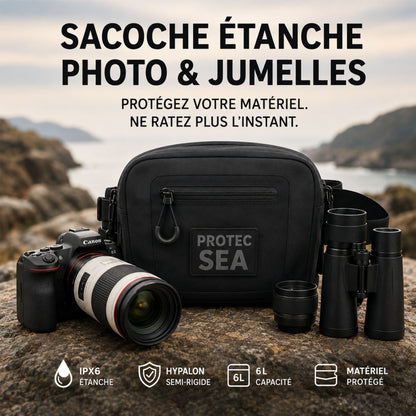 SACOCHE ÉTANCHE APPAREIL PHOTO & JUMELLES