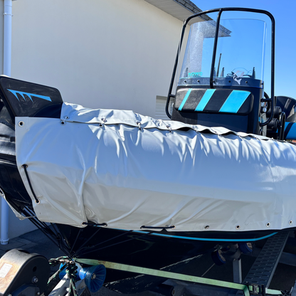 Protection semi-rigide flotteurs bateau – 2 paires (4 plaques 150×50 cm) – Anti-coupure & antichoc – Spécial pêche au thon –