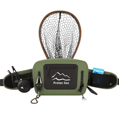 Sacoche 6 L étanche -  Hypalon –  fermeture ZINC anticorrosion – pêche & outdoor