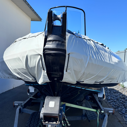 Protection semi-rigide flotteurs bateau – 2 paires (4 plaques 150×50 cm) – Anti-coupure & antichoc – Spécial pêche au thon –