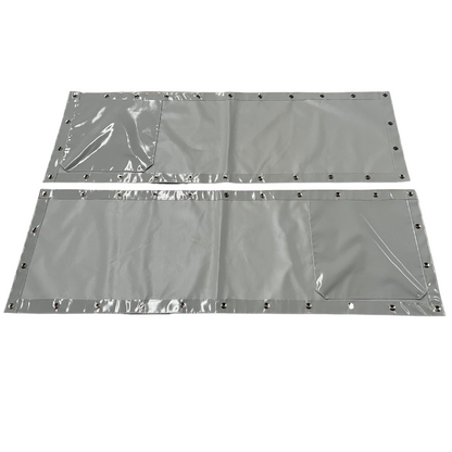 Protection semi-rigide flotteurs bateau – 2 paires (4 plaques 150×50 cm) – Anti-coupure & antichoc – Spécial pêche au thon –