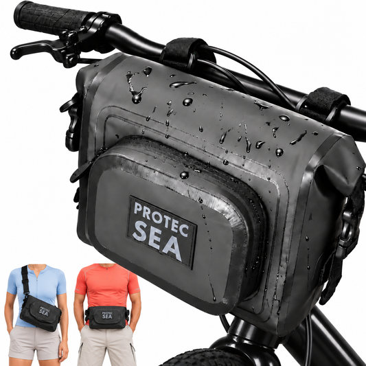 Sacoche étanche IPX6 4L Protec Sea – Sac à main étanche, vélo, moto, nautisme