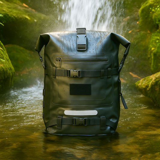 SAC A DOS ETANCHE IPX6-FULL BLACK ( NOIR) - SPORT / OUTDOOR/VELO/AU QUOTIDIEN
