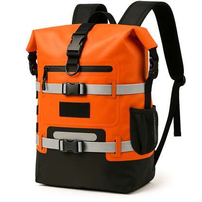 Relaxdays Sac Étanche Ocean Pack 30 Litres - Léger, Compact Pour Kayak, Ski, Sport Et Voile