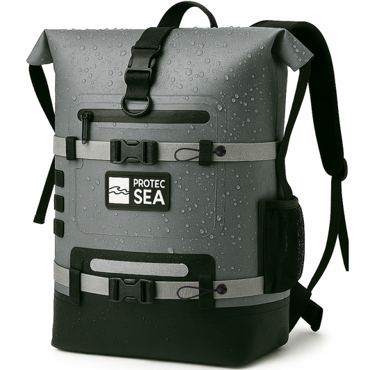 SAC à DOS OUTDOOR IPX6 ETANCHE GRIS - RANDONNEE /SPORT NAUTIQUE/ OUTDOOR