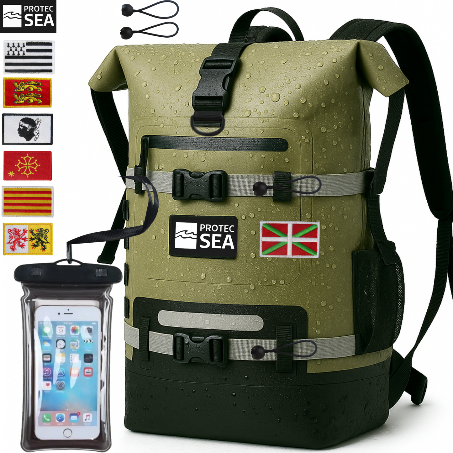 SAC DE PÊCHE IPX6 ETANCHE- PÊCHE / NAUTISME / OUTDOOR