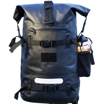 PACK SAC IPX6 Full Black + Ecusson Régional+ Pochette Télphone IPX8 étanche+ 2 Sandows