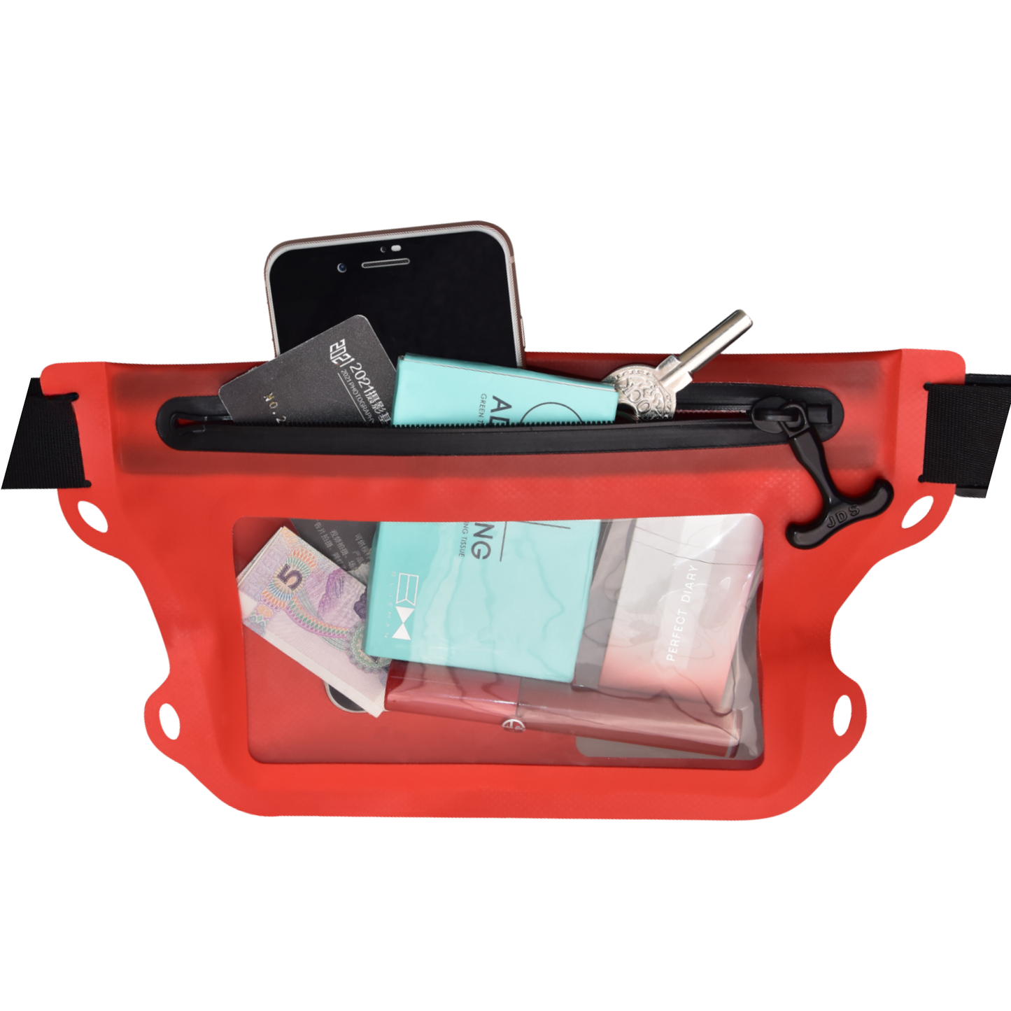 🌊 Pochette étanche tactile Fermeture en ZINC anti-rouille 🔒 Téléphone & effets perso protégés.  Idéale paddle, kayak, longe-côte.