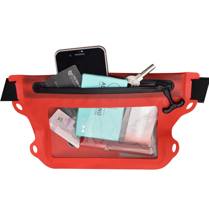🌊 Pochette étanche tactile Fermeture en ZINC anti-rouille 🔒 Téléphone & effets perso protégés.  Idéale paddle, kayak, longe-côte.