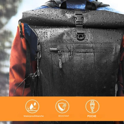 PACK SAC IPX6 Full Black + Ecusson Régional+ Pochette Télphone IPX8 étanche+ 2 Sandows