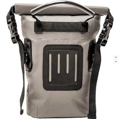 Pochette TACTILE étanche  - IPX6 2,5 L – 2 poches – poche smartphone, résistante, portage polyvalent outdoor et nautisme.