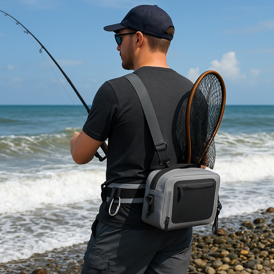 Sacoche 6 L étanche -  Hypalon –  fermeture ZINC anticorrosion – pêche & outdoor