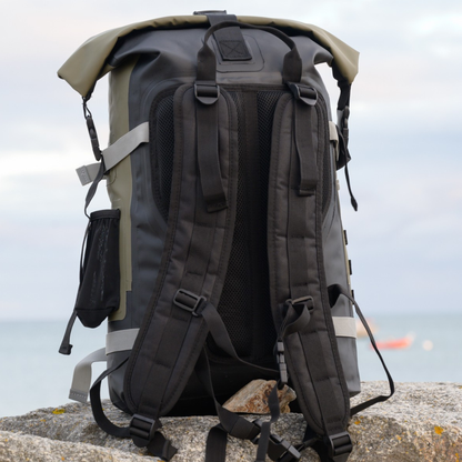 Sac étanche IPX6 – Modulable 20–40 L, réglable H/L – Pêche, kayak, nautisme, chasse